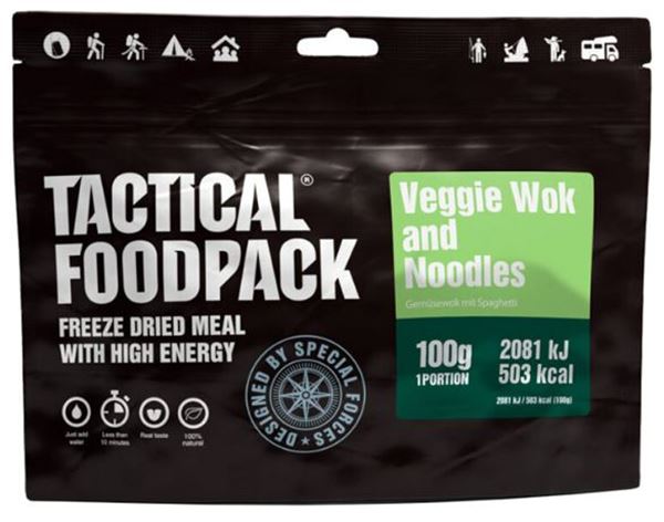 Picture of Tactical Foodpack Veggie Wok and Noodles 100g